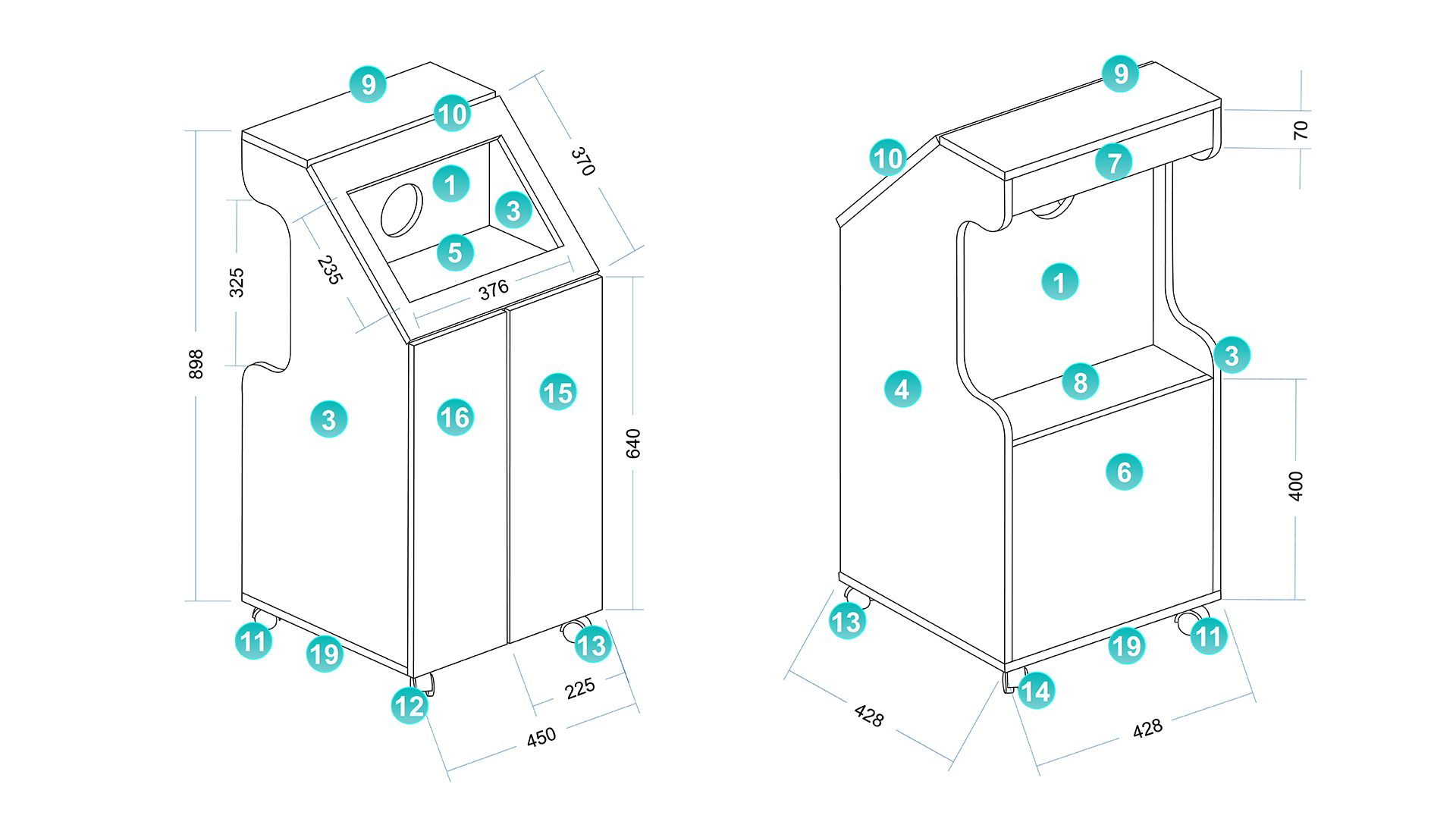 mobile interactive floor